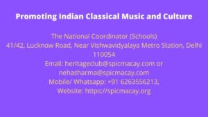 Promoting Indian Classical Music and Culture